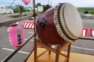 お祭りの太鼓の写真