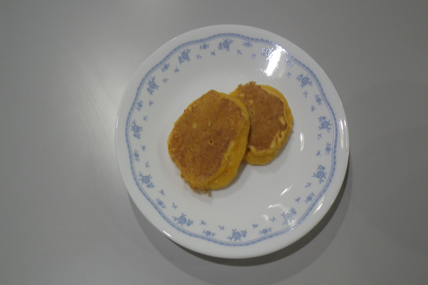もちもちにんじんホットケーキ