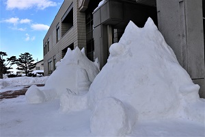 雪像の写真