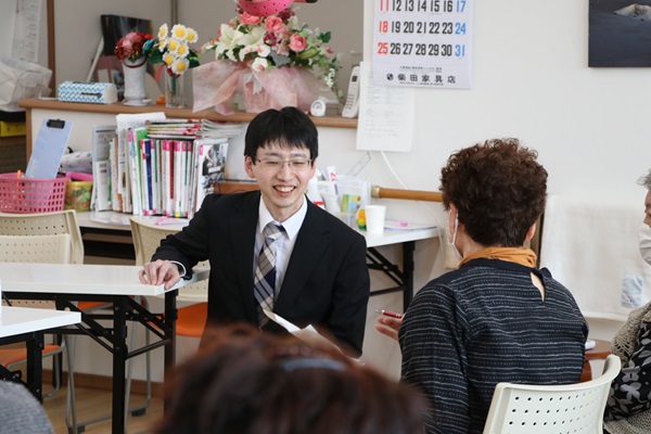 講話終了後の相談の時間