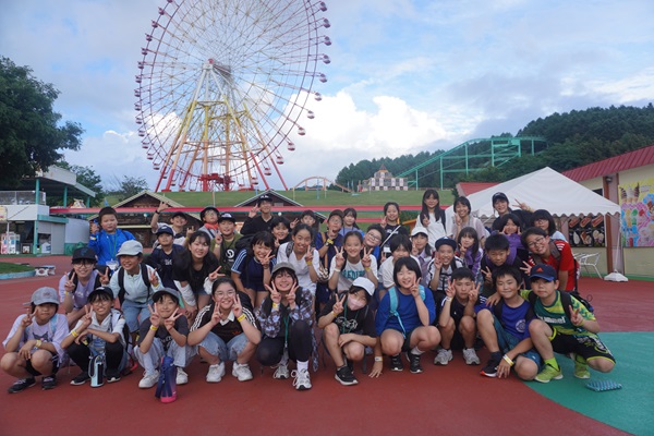 北海道グリーンランドでの集合写真