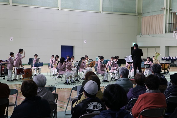 上湧別学園・ゆうべつ学園合同バンド