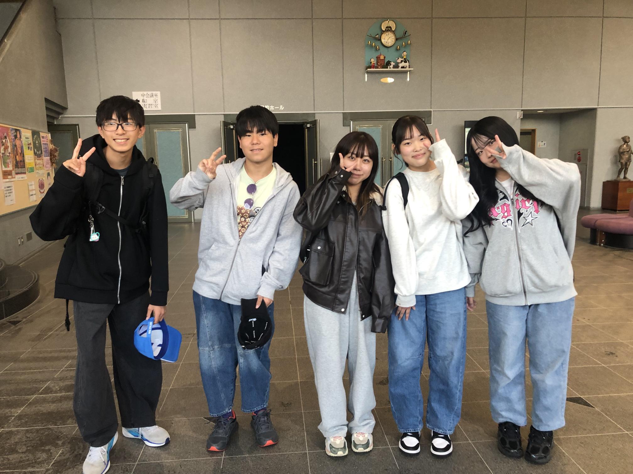 ニュージーランド派遣団帰町後の様子